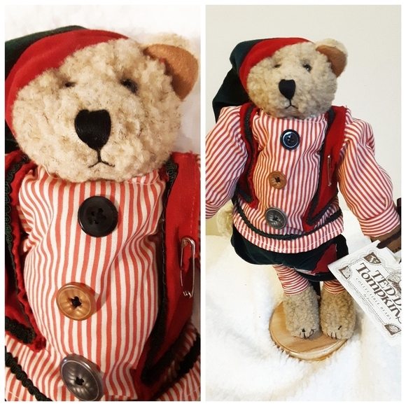 Enesco Other - Enesco Timmy Tompkins Collectible Bear Vintage